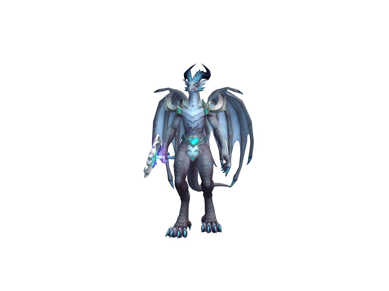 Птиц 3D character render