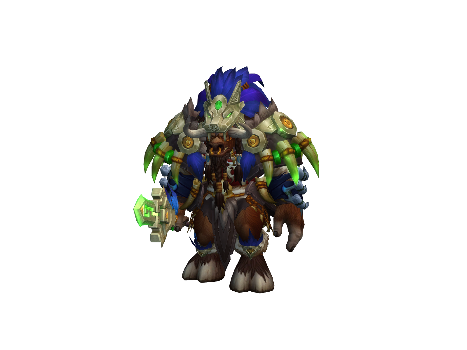 Мертареон 3D character render