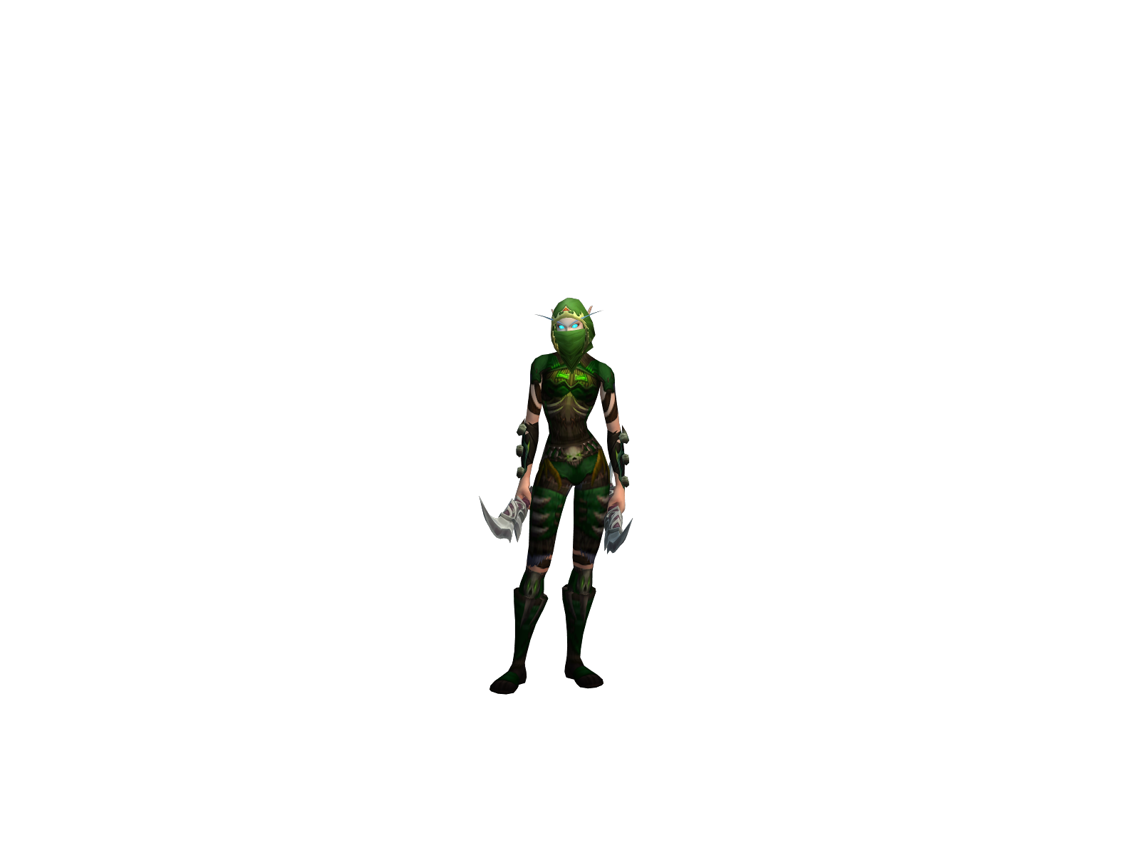 Скримшейд 3D character render