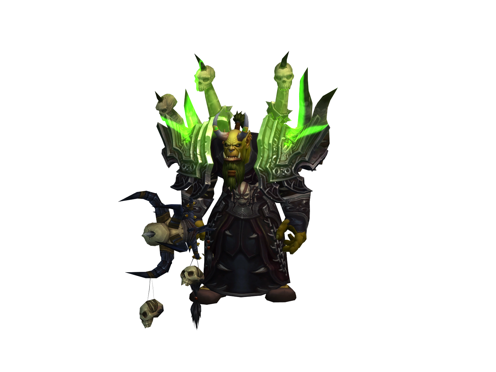 Гуччихгодх 3D character render