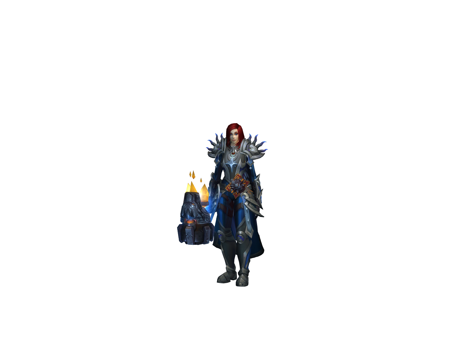 Арианаэль 3D character render