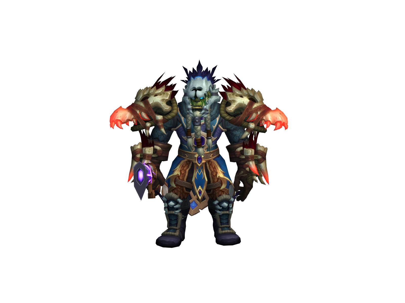 Банехол 3D character render