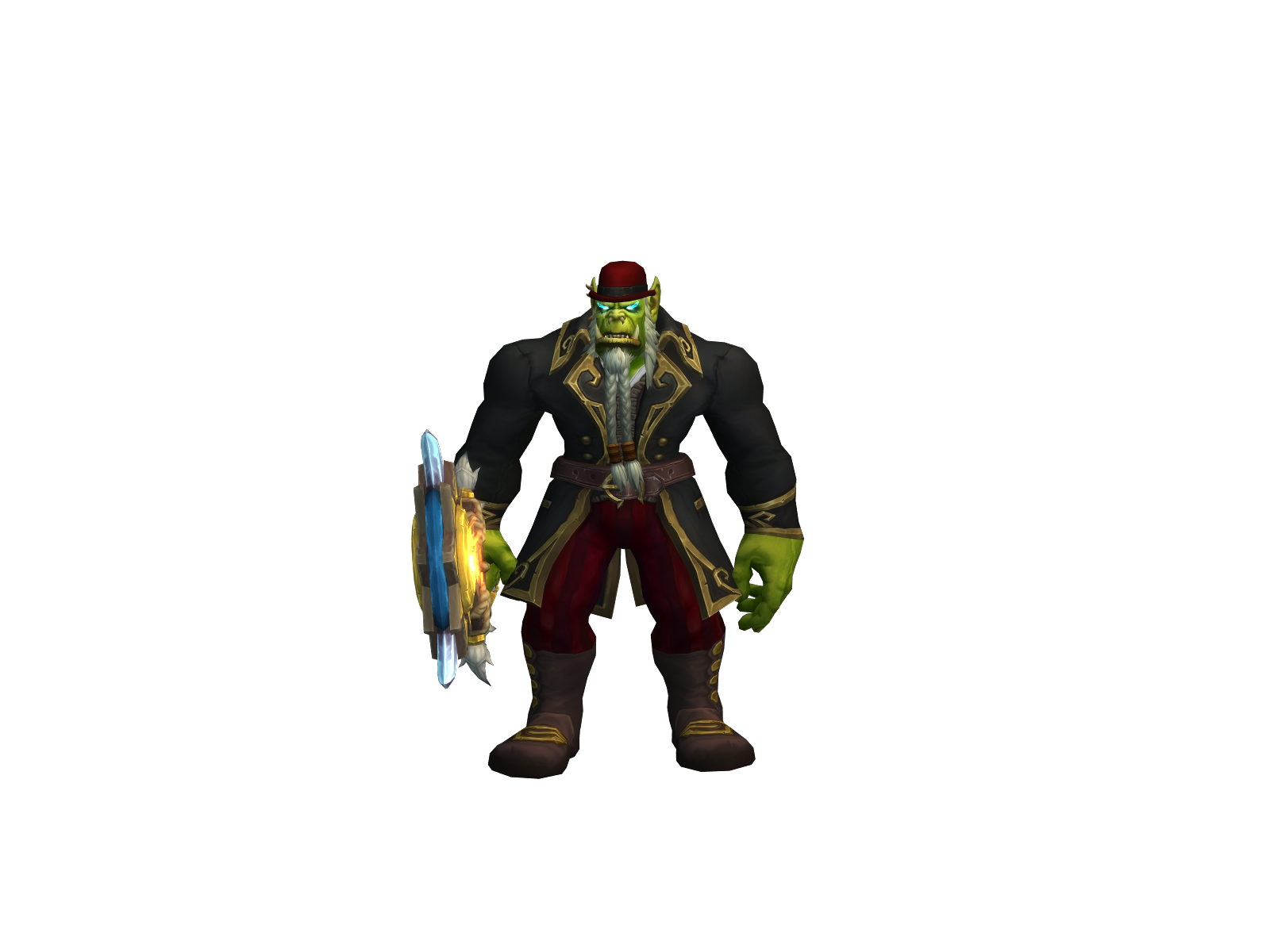 Феньтос 3D character render