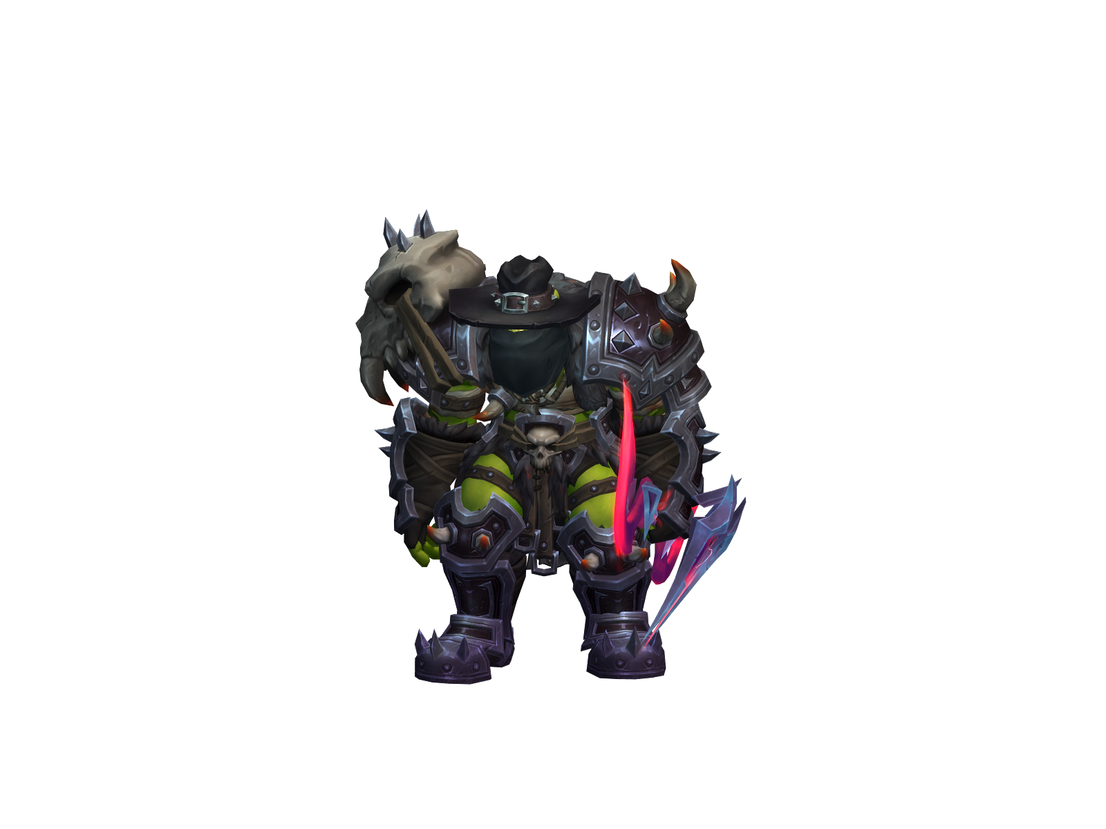 Убьювочко 3D character render