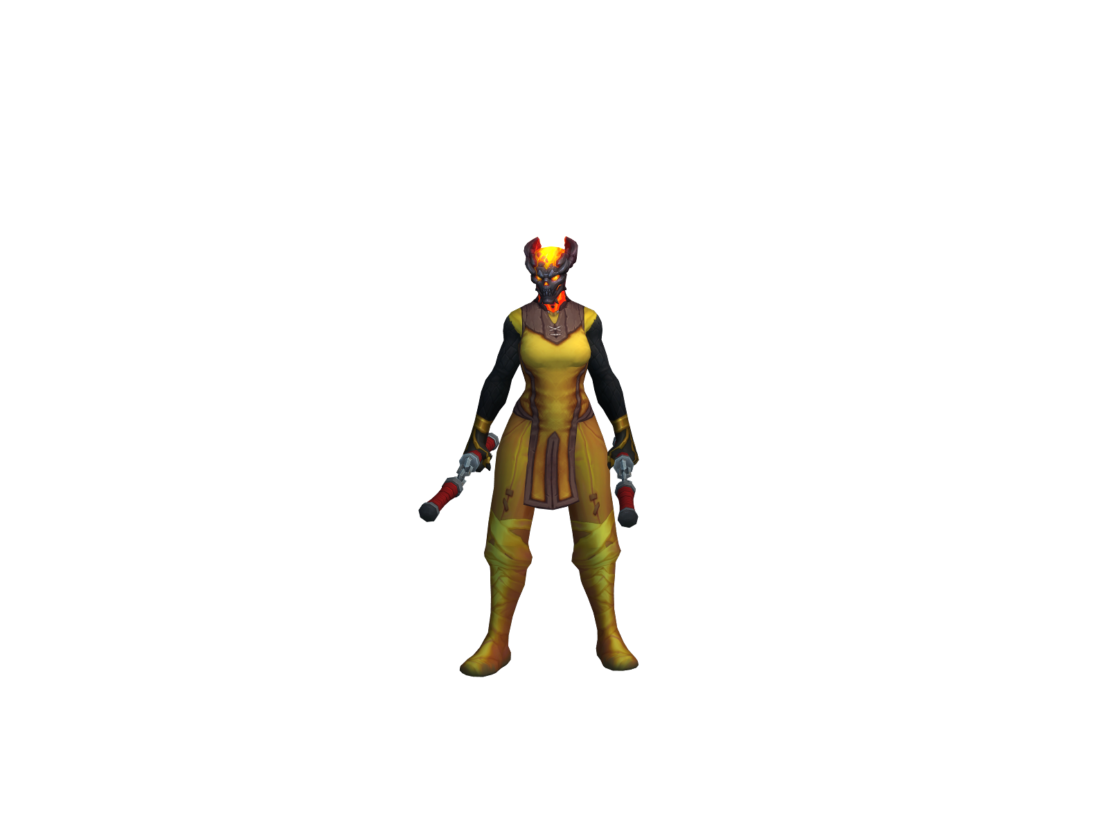 Хилстажер 3D character render