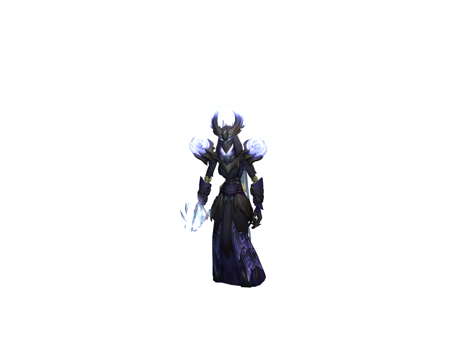 Чародёйка 3D character render