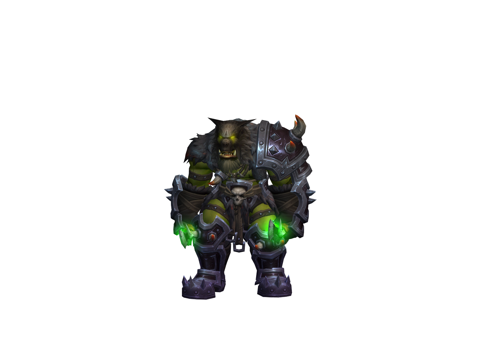 Рактал 3D character render