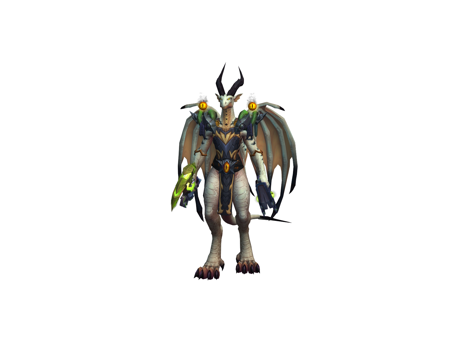 Ящерицарусик 3D character render