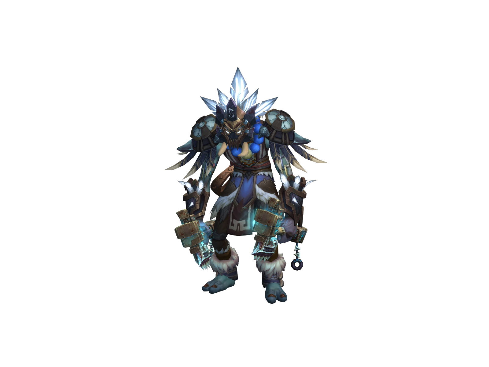 Толви 3D character render