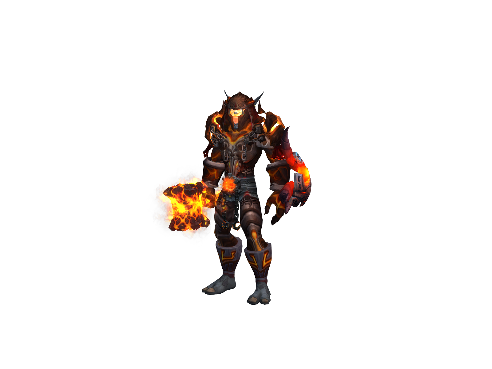 Манорук 3D character render