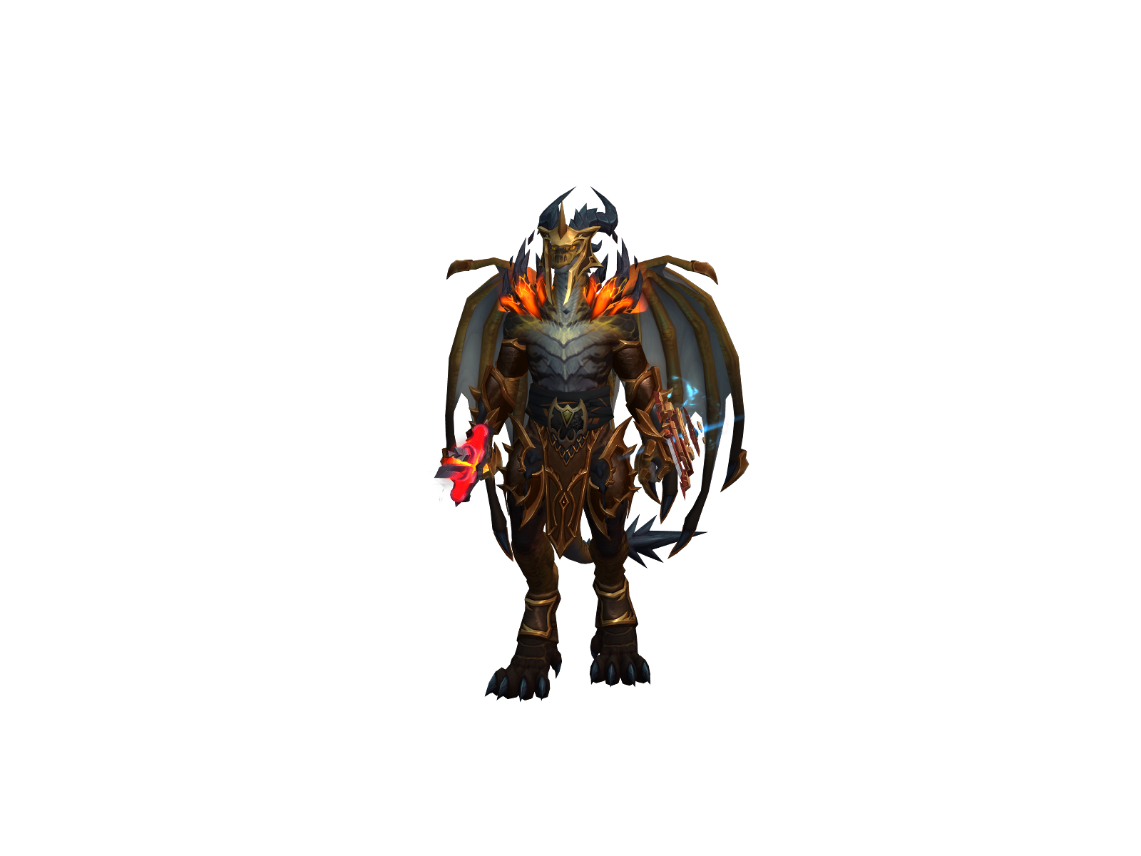 Лунарфоллс 3D character render
