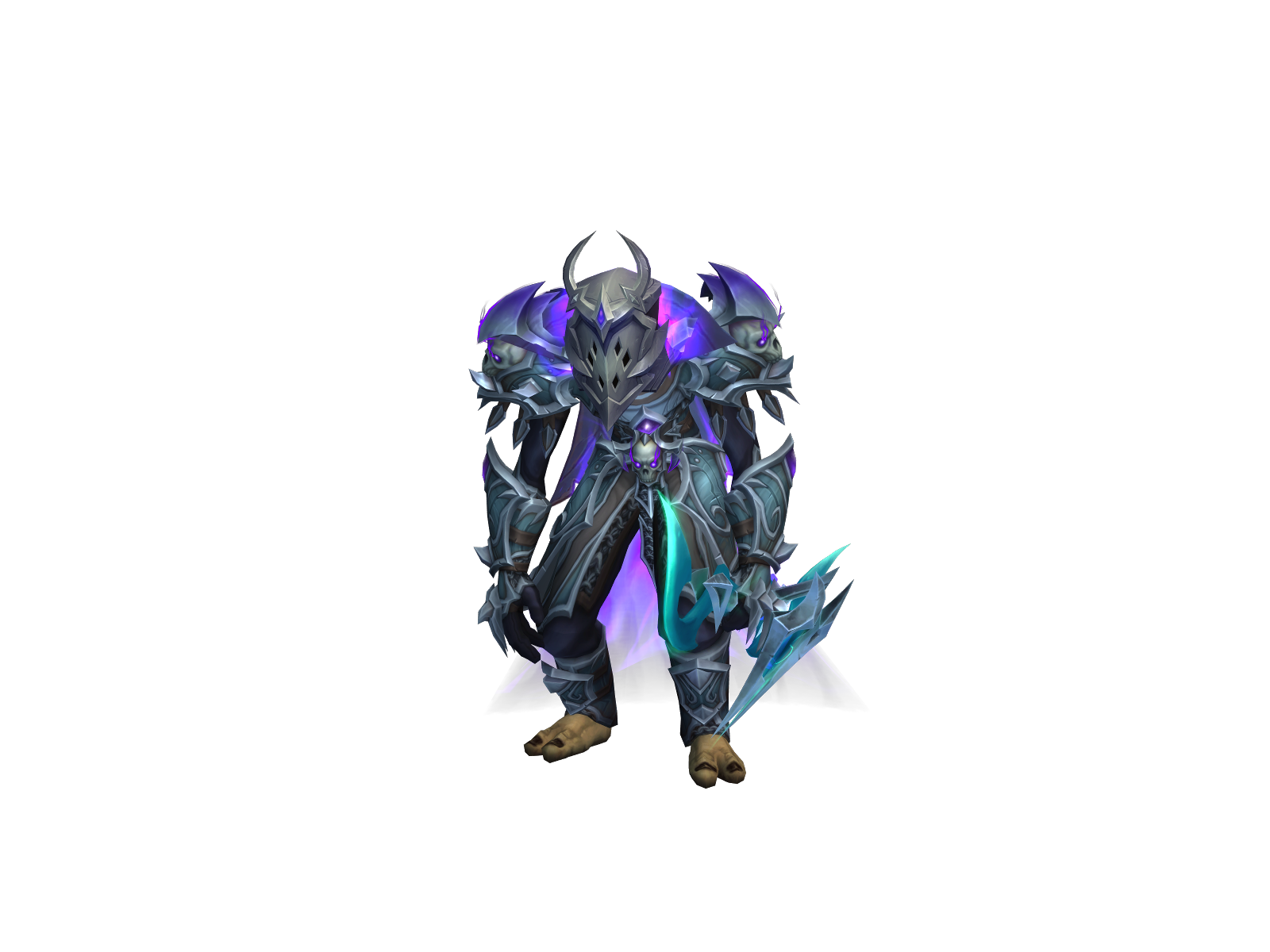 Лютотроль 3D character render