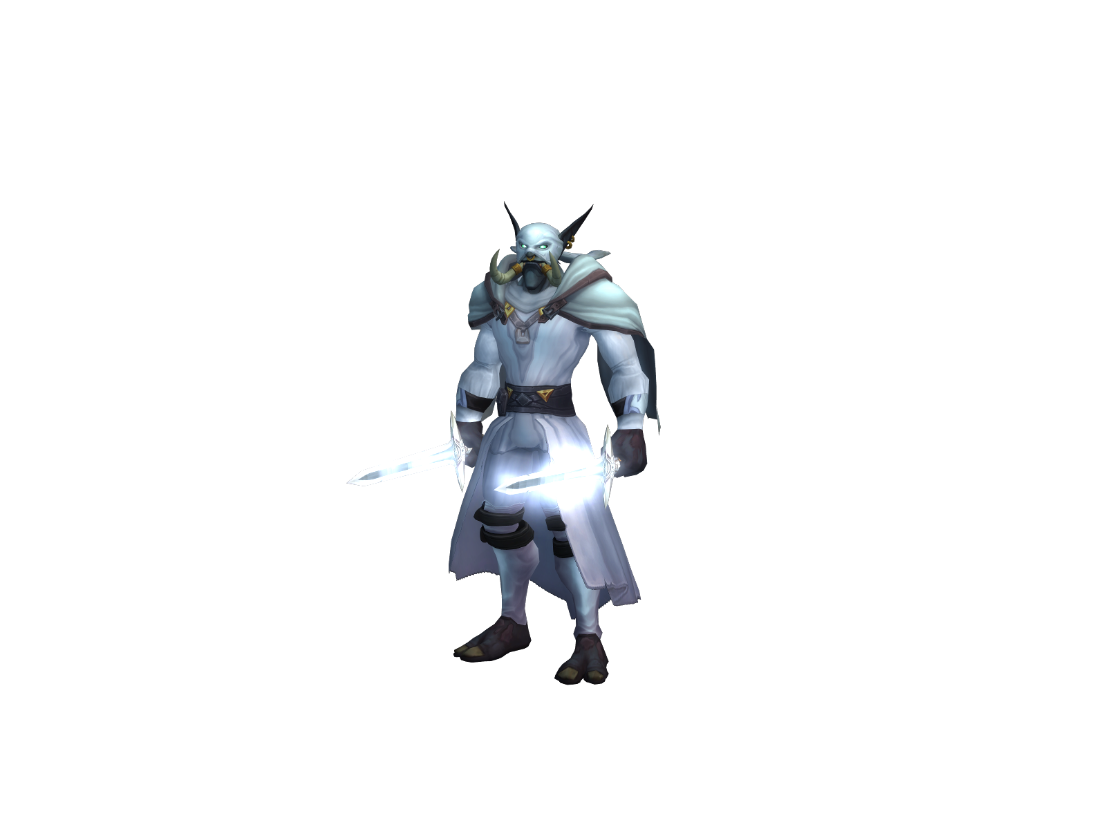 Голлиас 3D character render