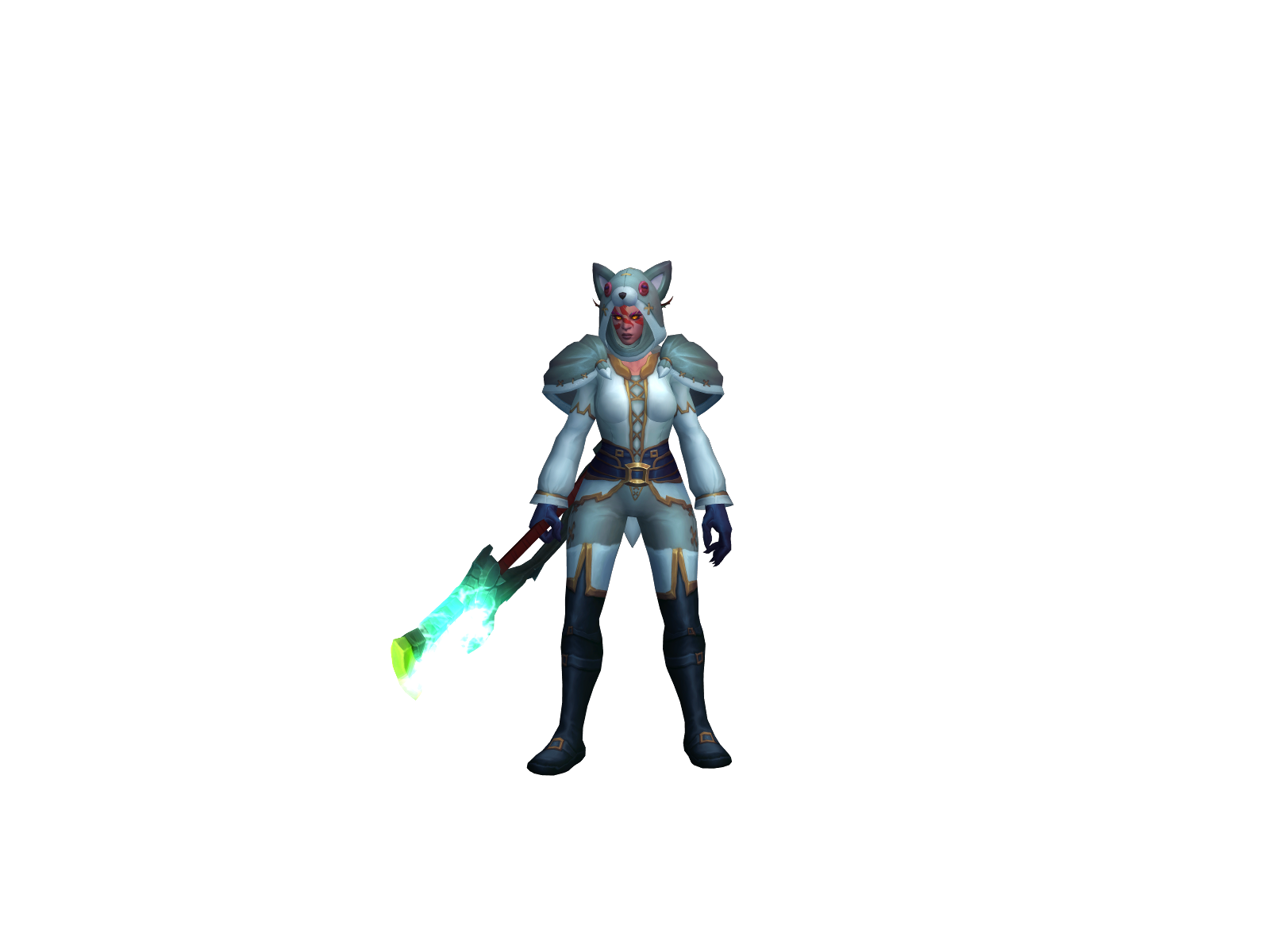 Ханибо 3D character render