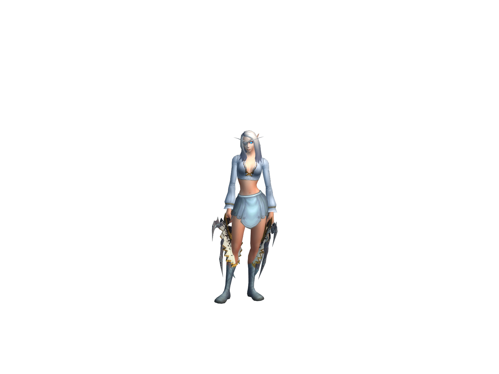 Вейланис 3D character render