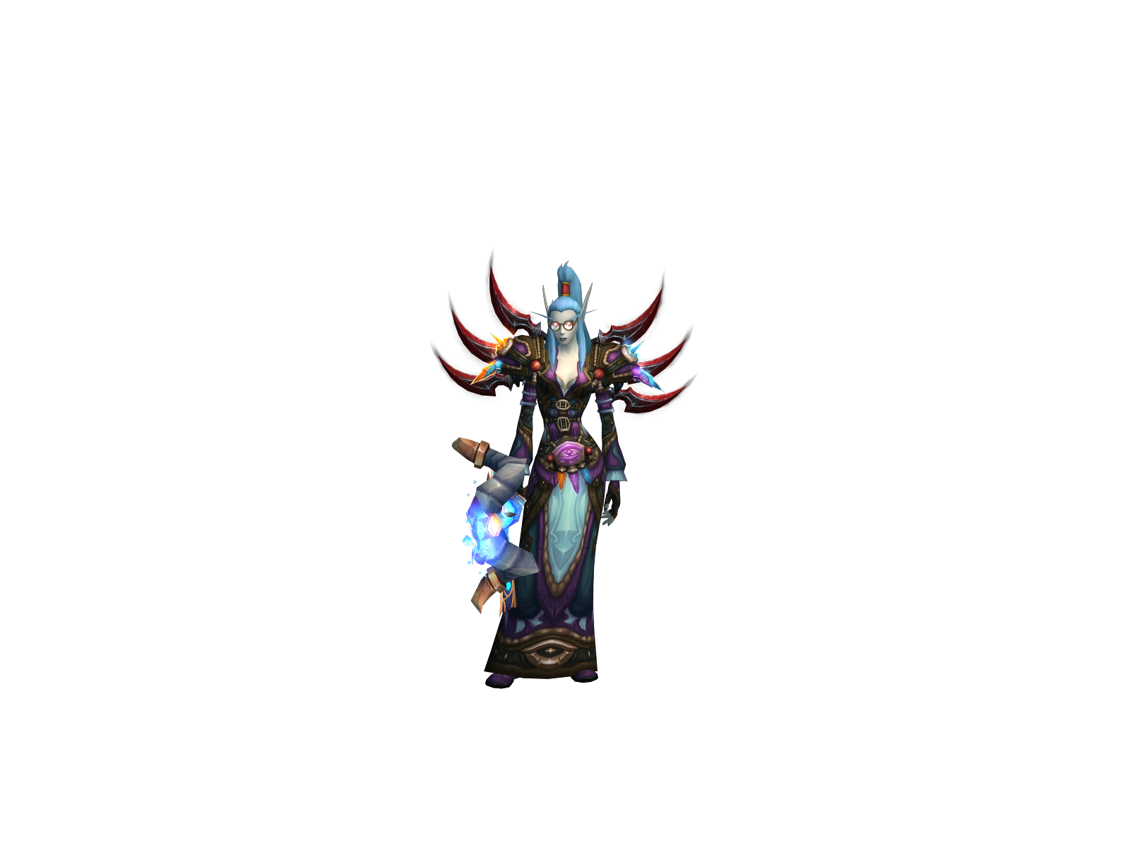Нилайджа 3D character render
