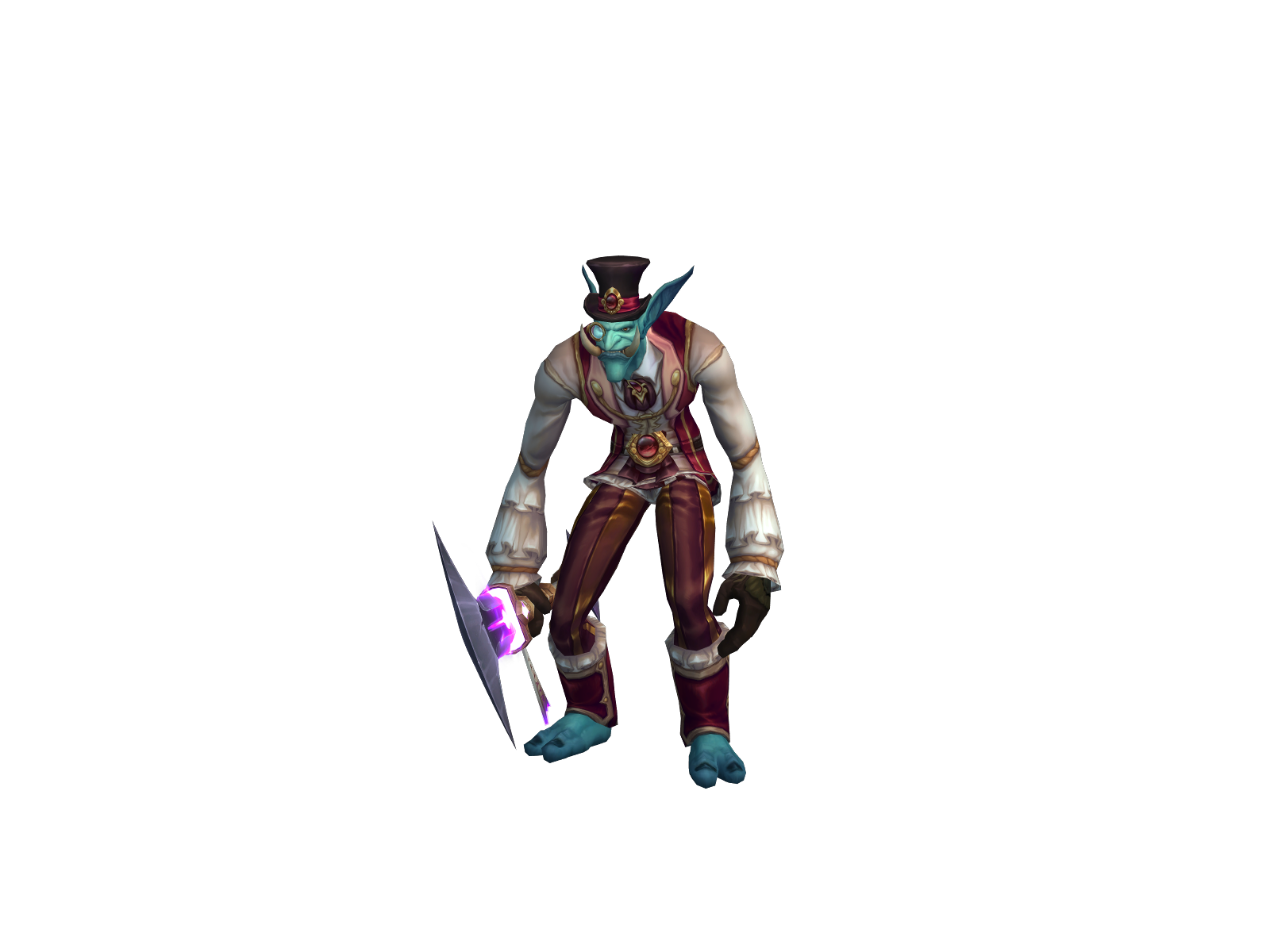 Зунакер 3D character render