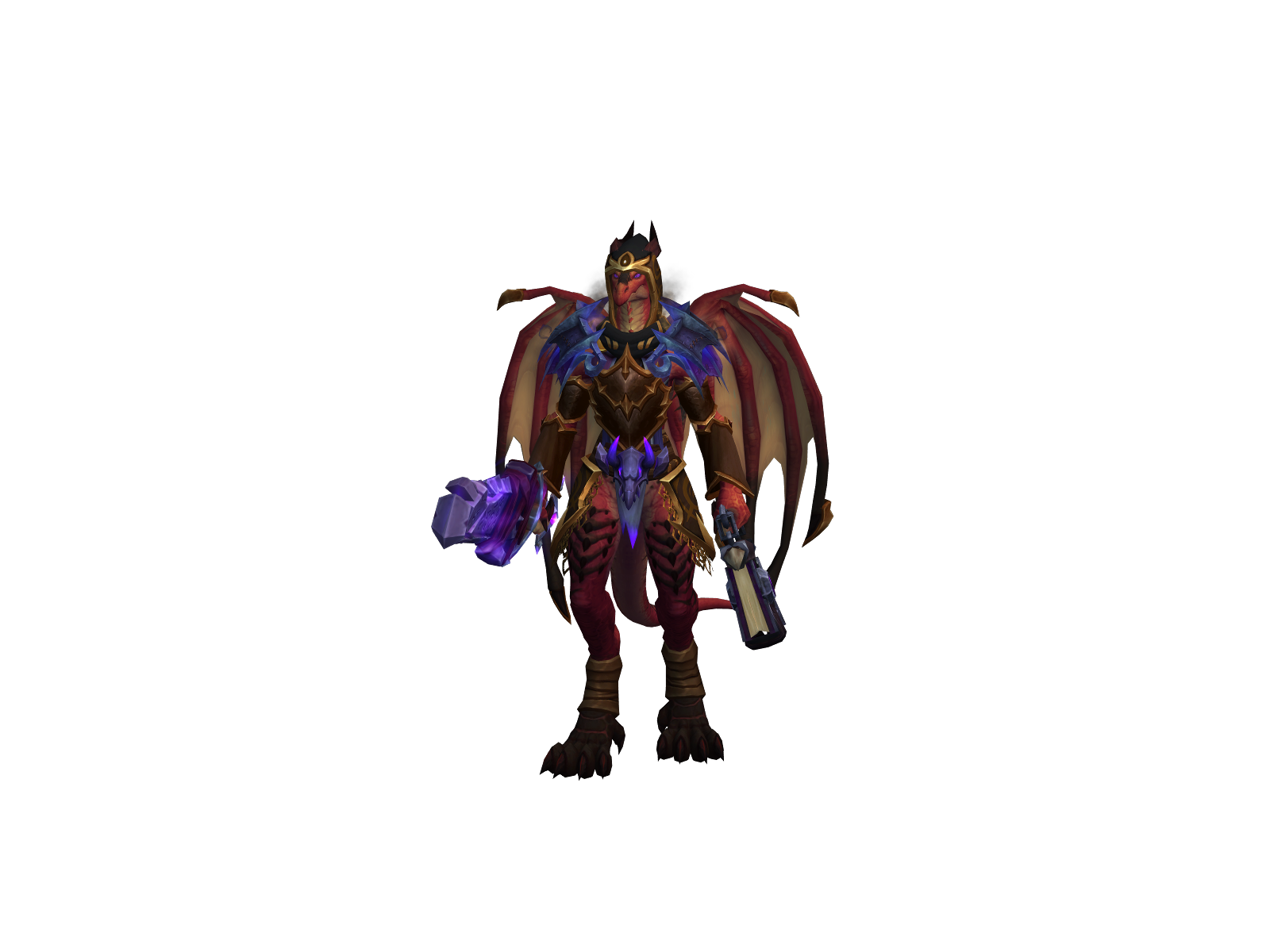 Мелария 3D character render