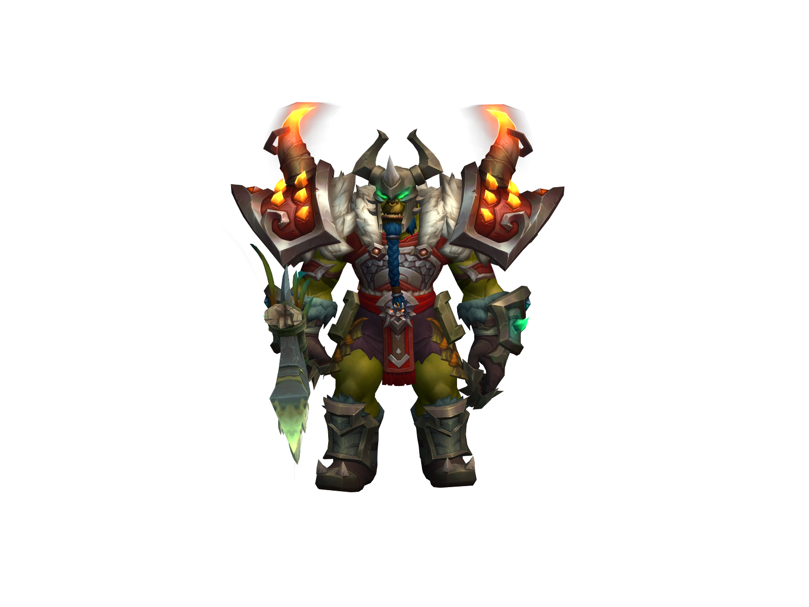 Хуу 3D character render