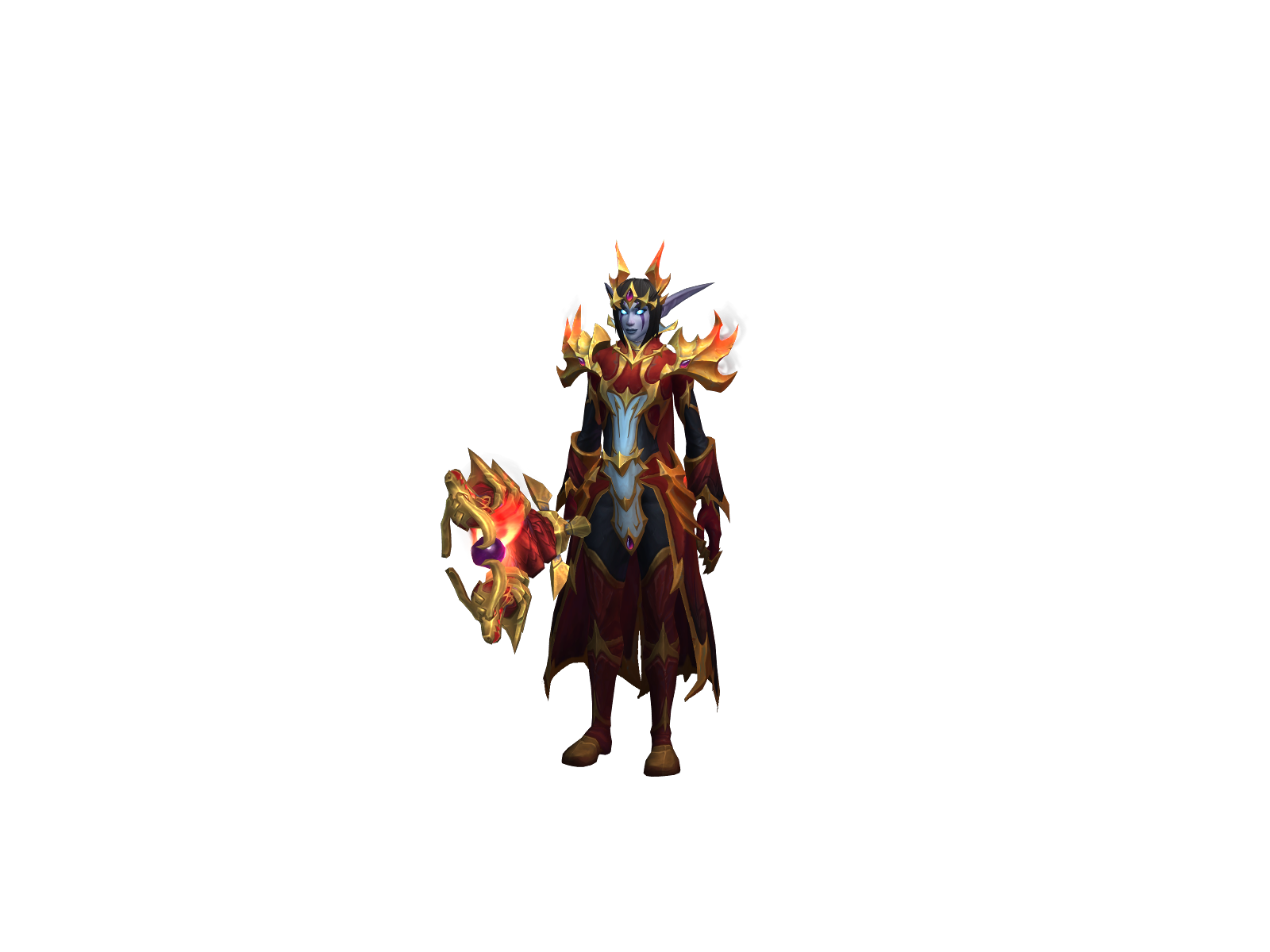 Провидица 3D character render