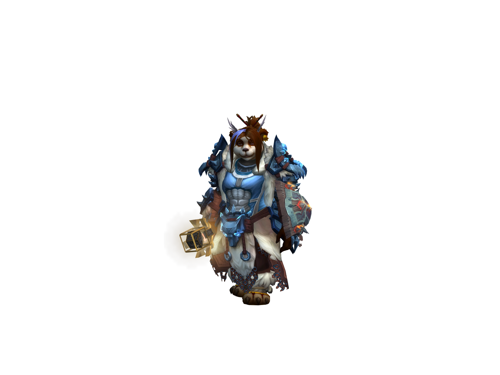 Чийо 3D character render