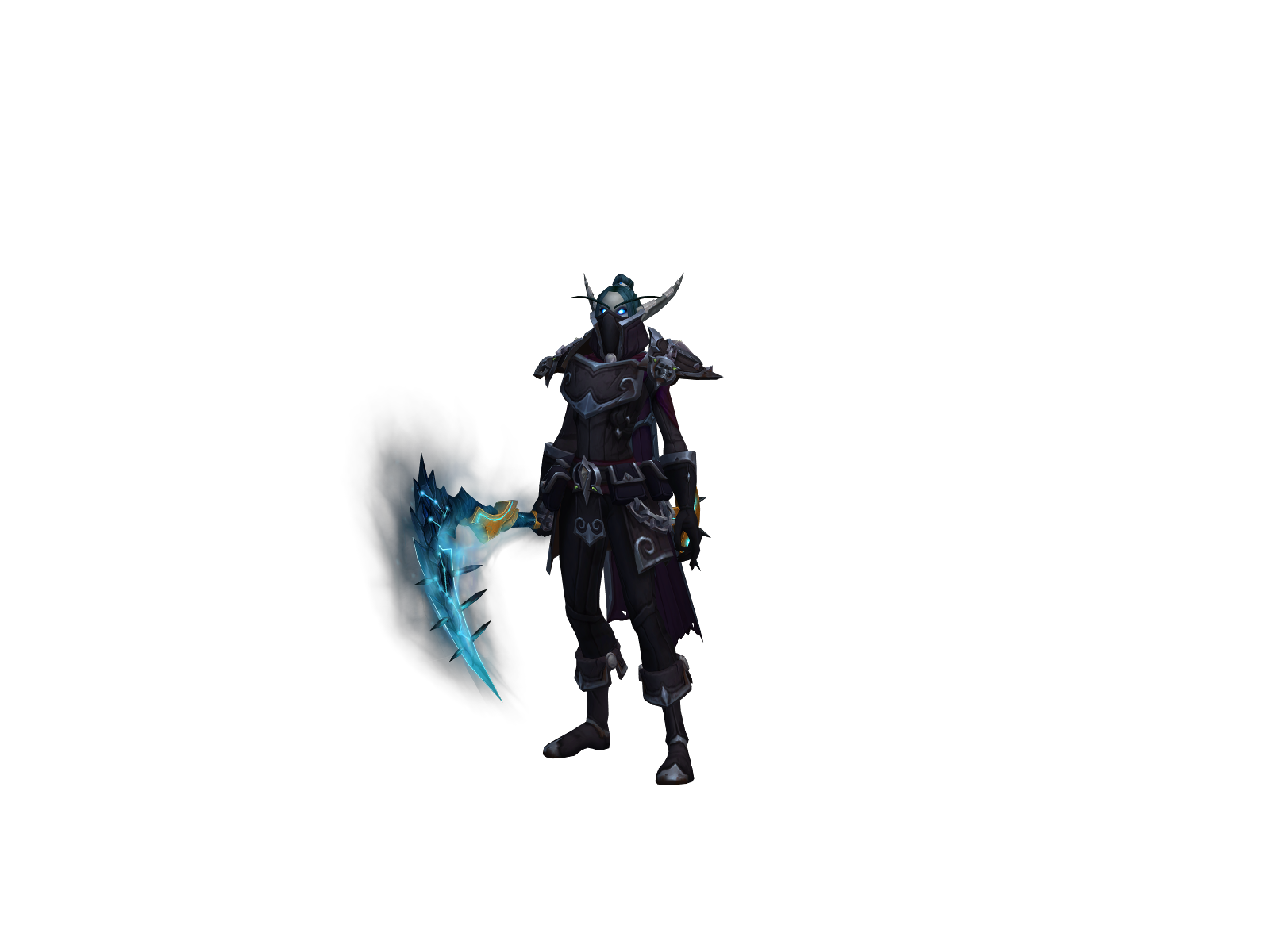 Синедэльф 3D character render