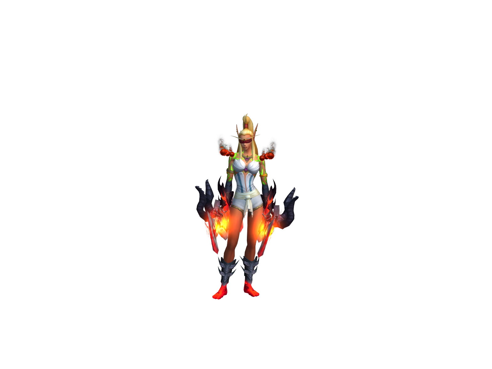 Химика 3D character render