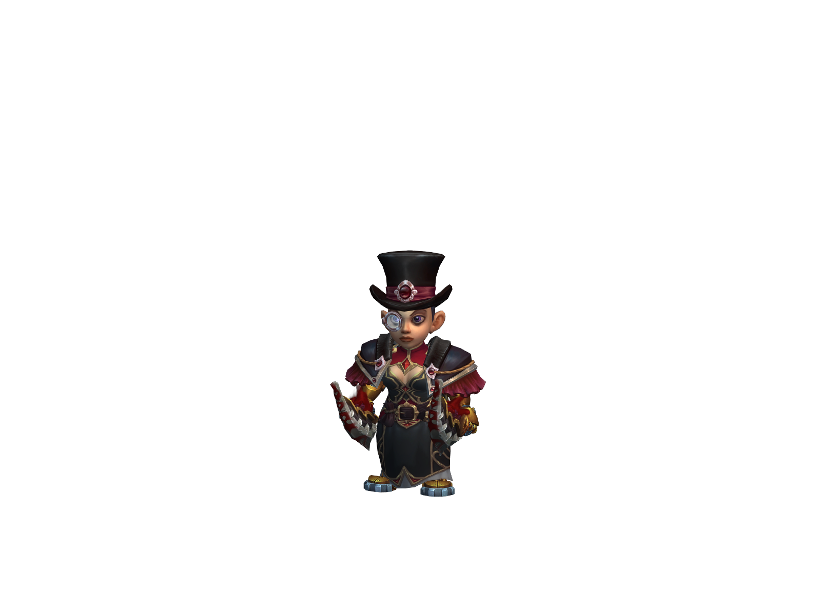 Фарафаулер 3D character render