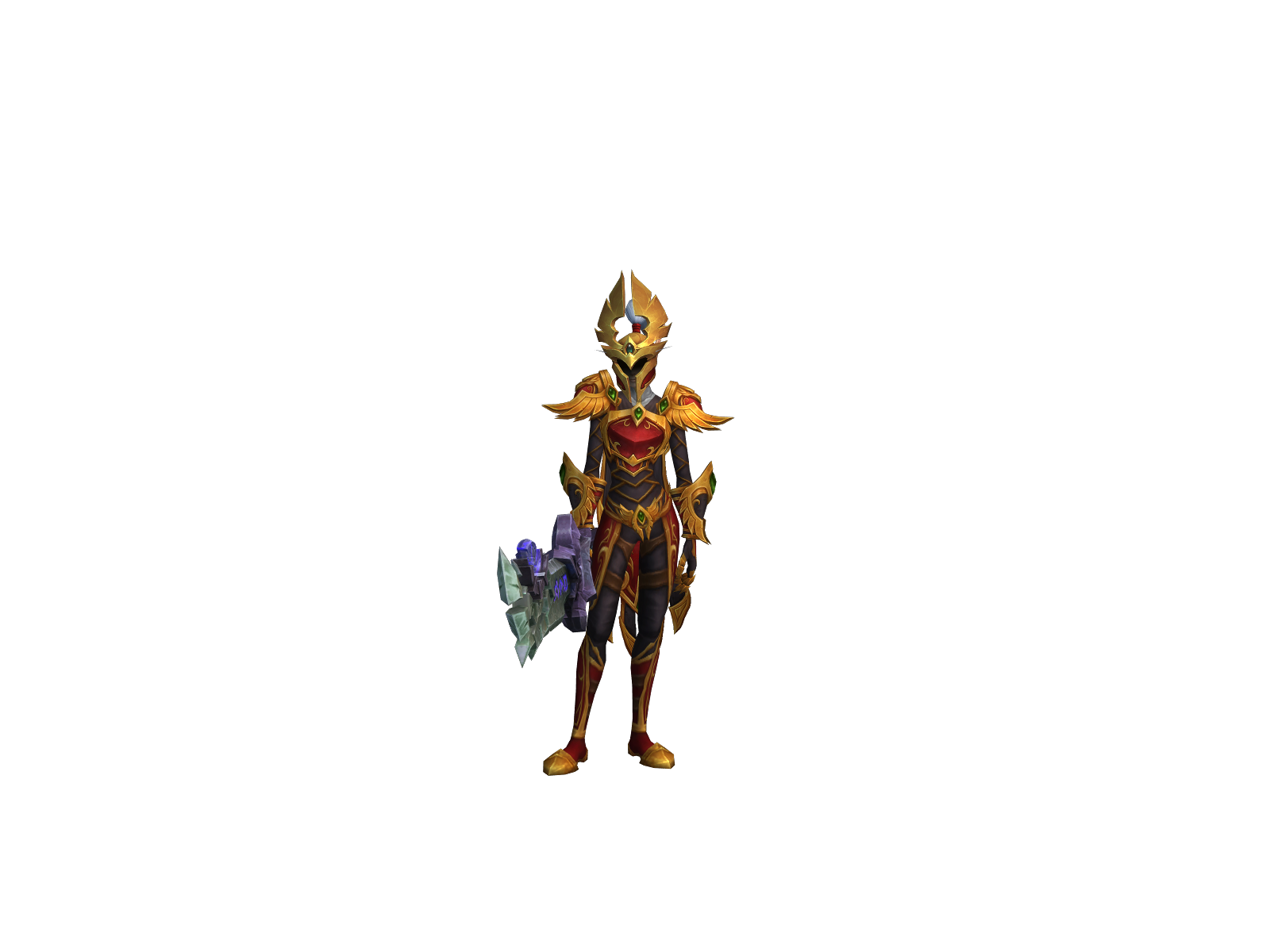 Алаирн 3D character render