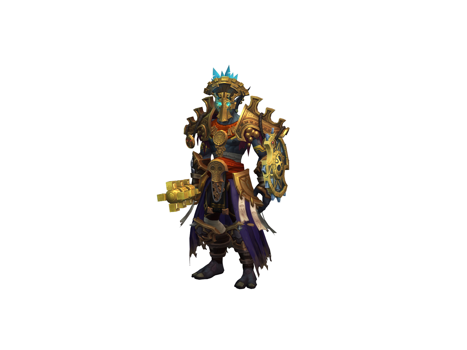 Гулдасан 3D character render