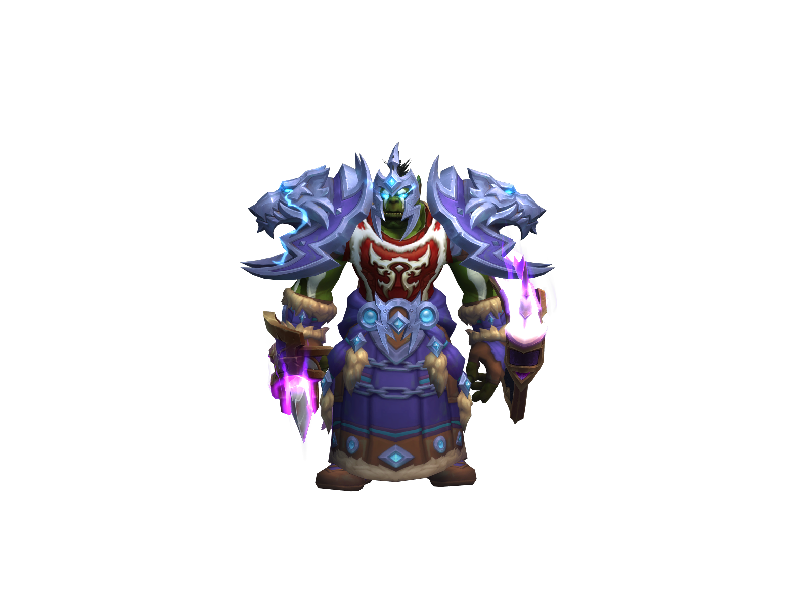 Огринор 3D character render