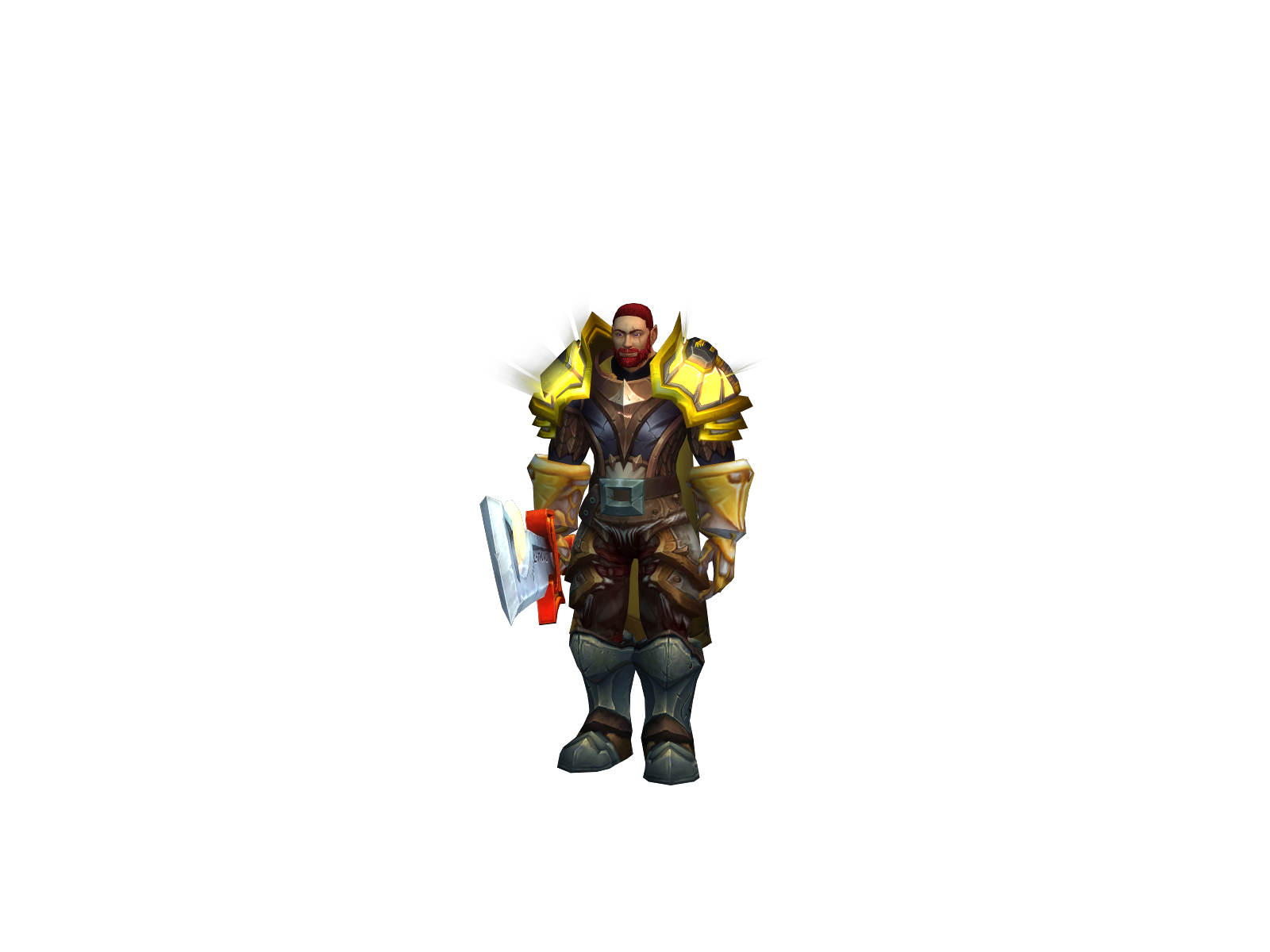 Титанийский 3D character render