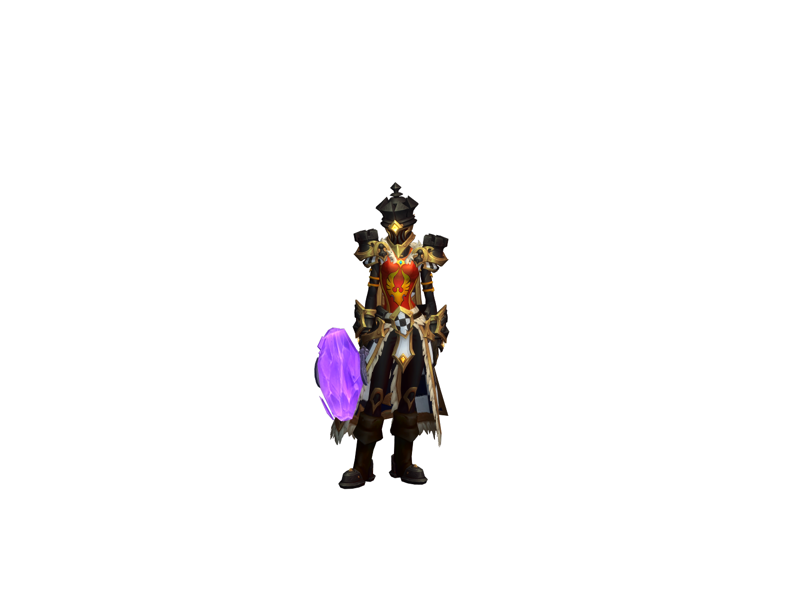Святойщит 3D character render