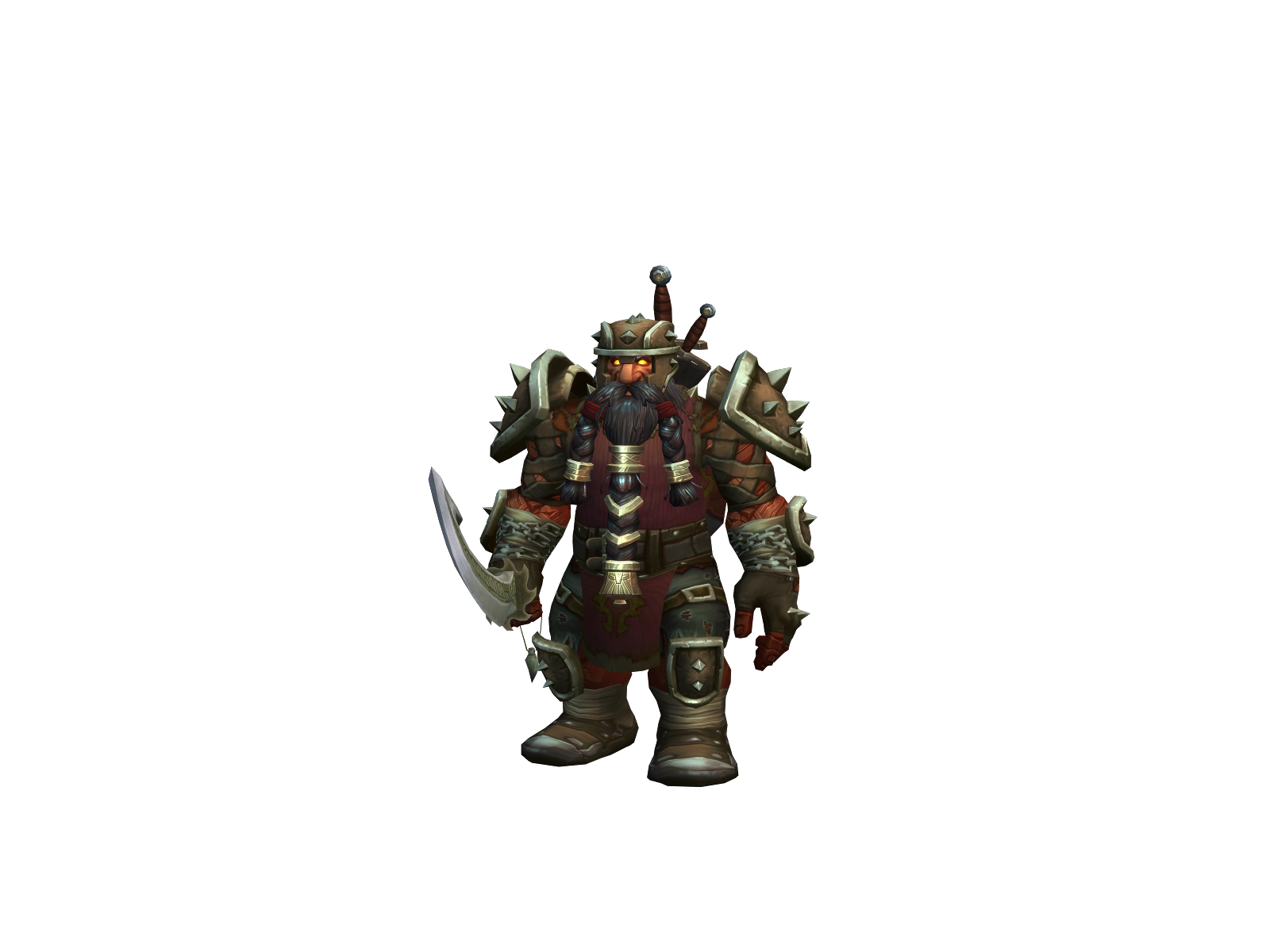 Резгор 3D character render