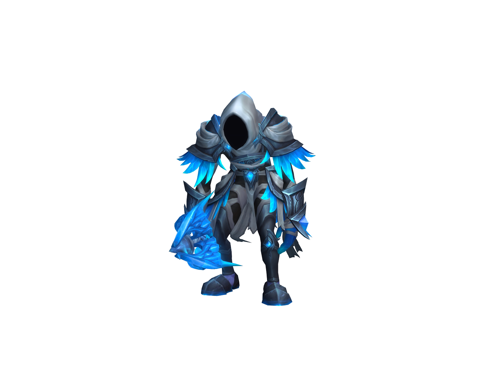Элузар 3D character render