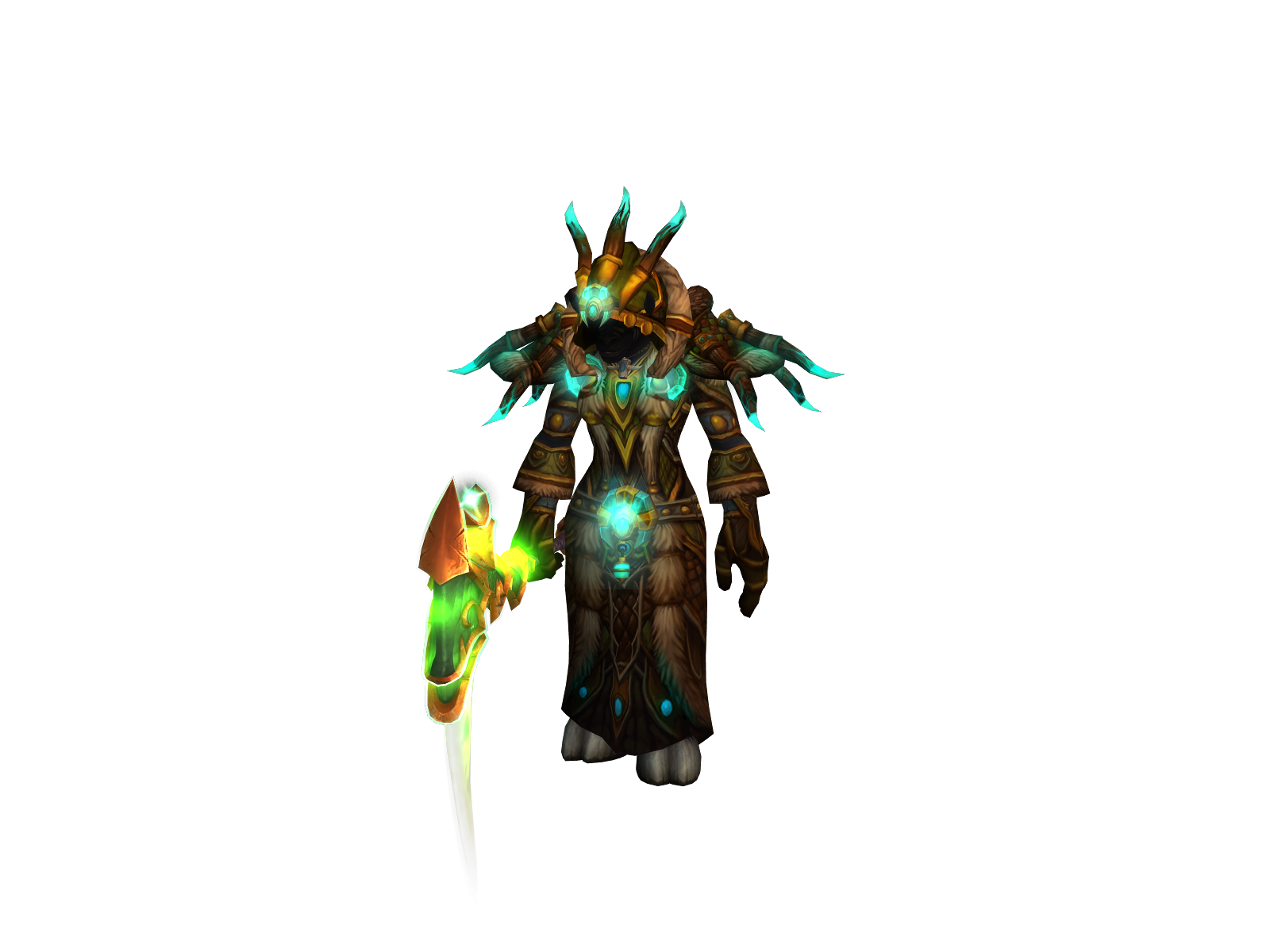 Махх 3D character render