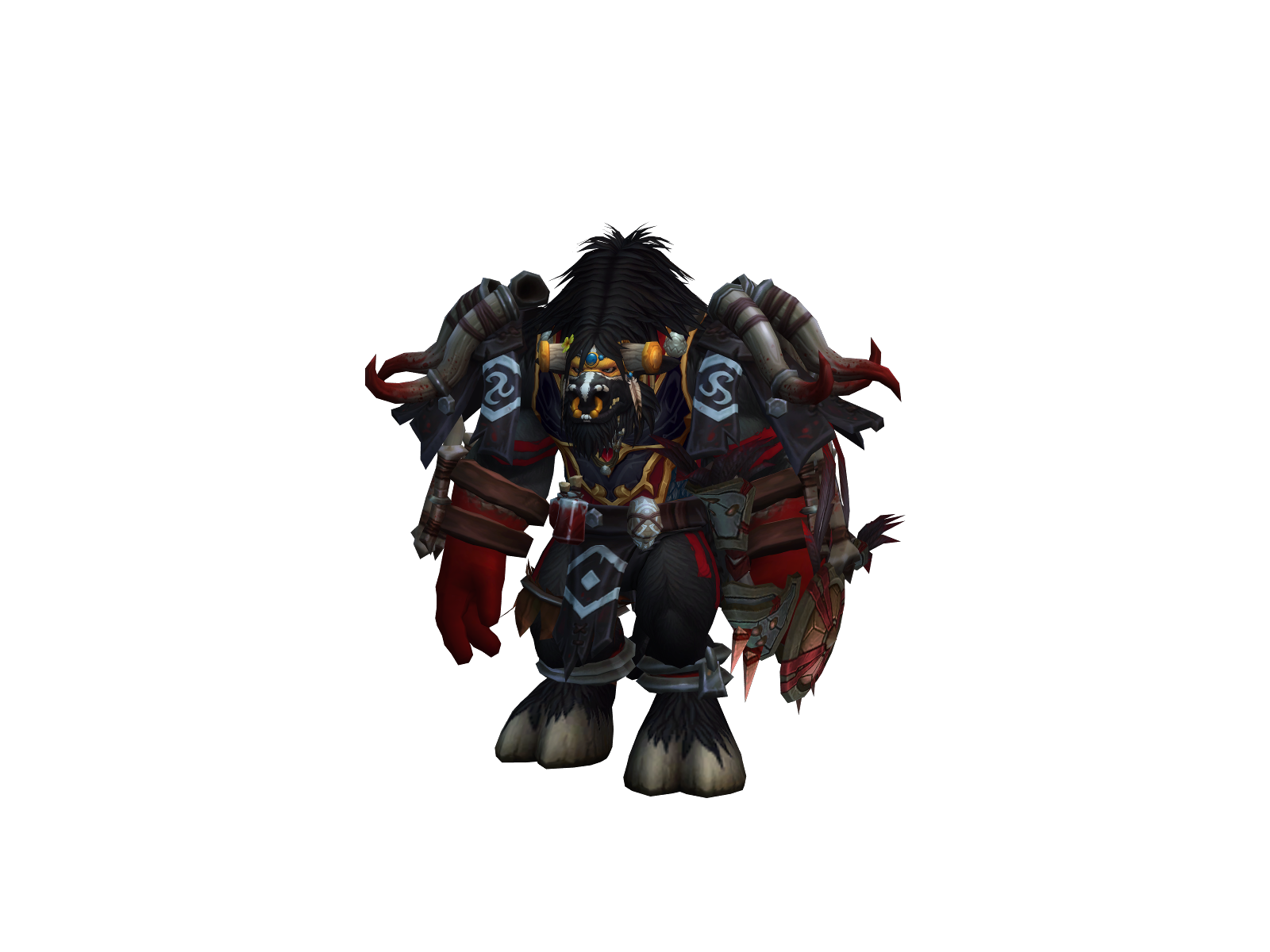 Хараелах 3D character render