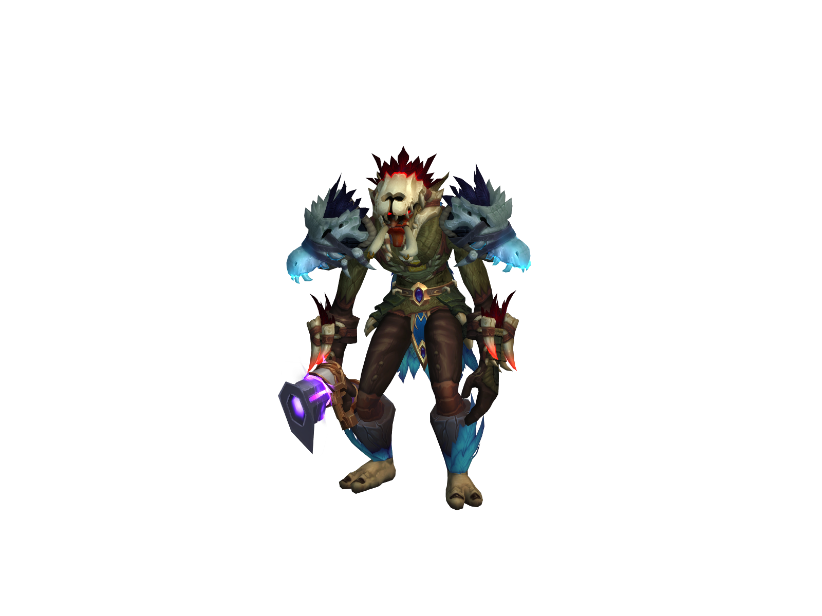 Эксдеди 3D character render