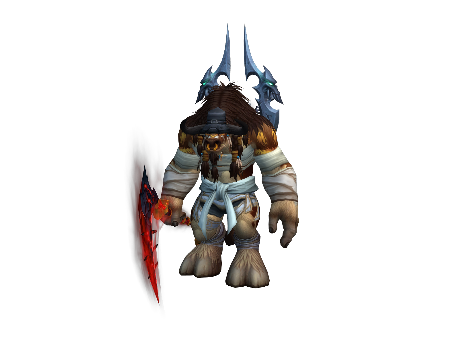Древовидный 3D character render