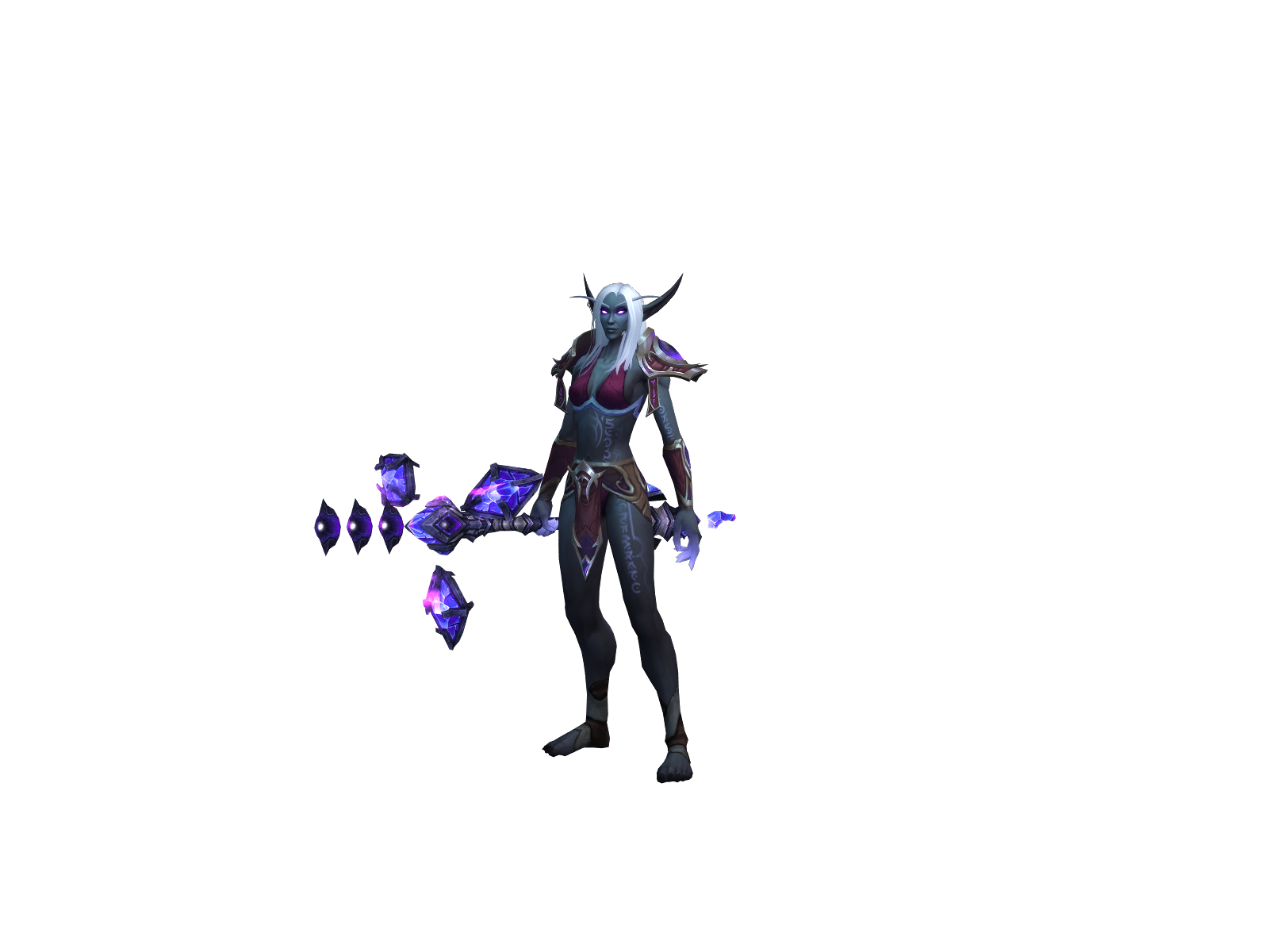 Веландрас 3D character render