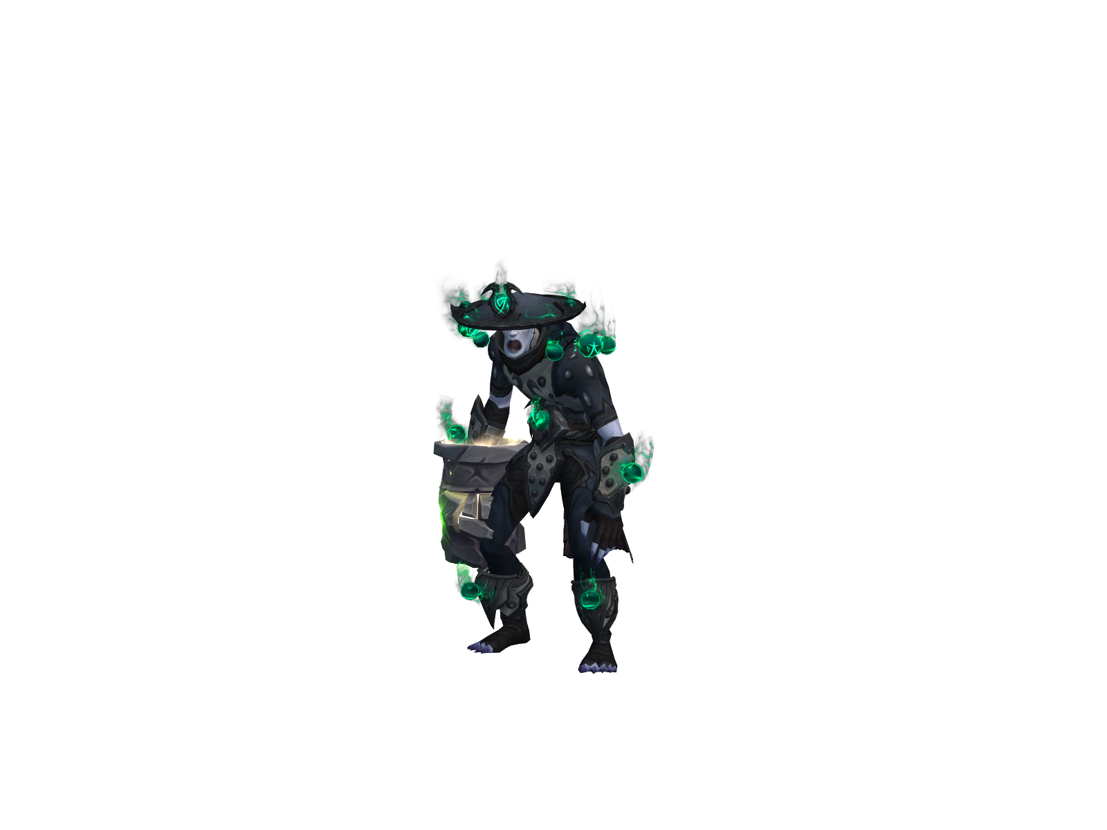 Мгелокс 3D character render