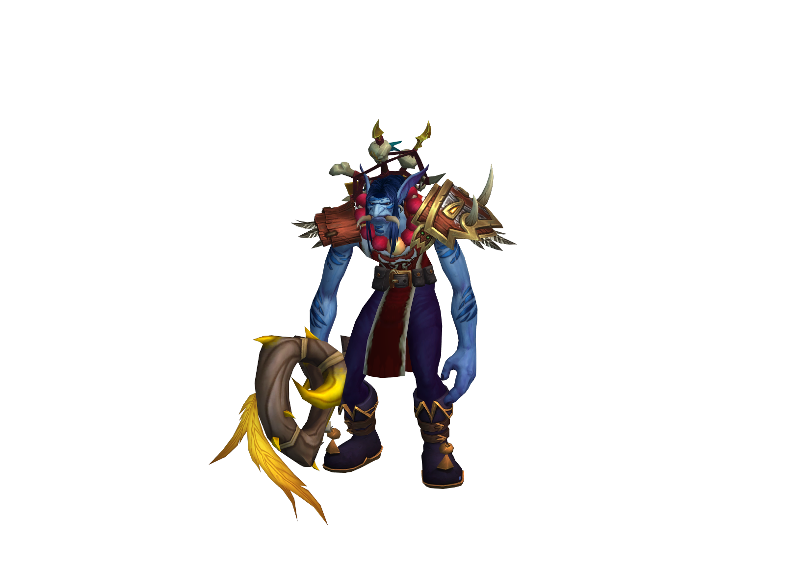 Мафен 3D character render