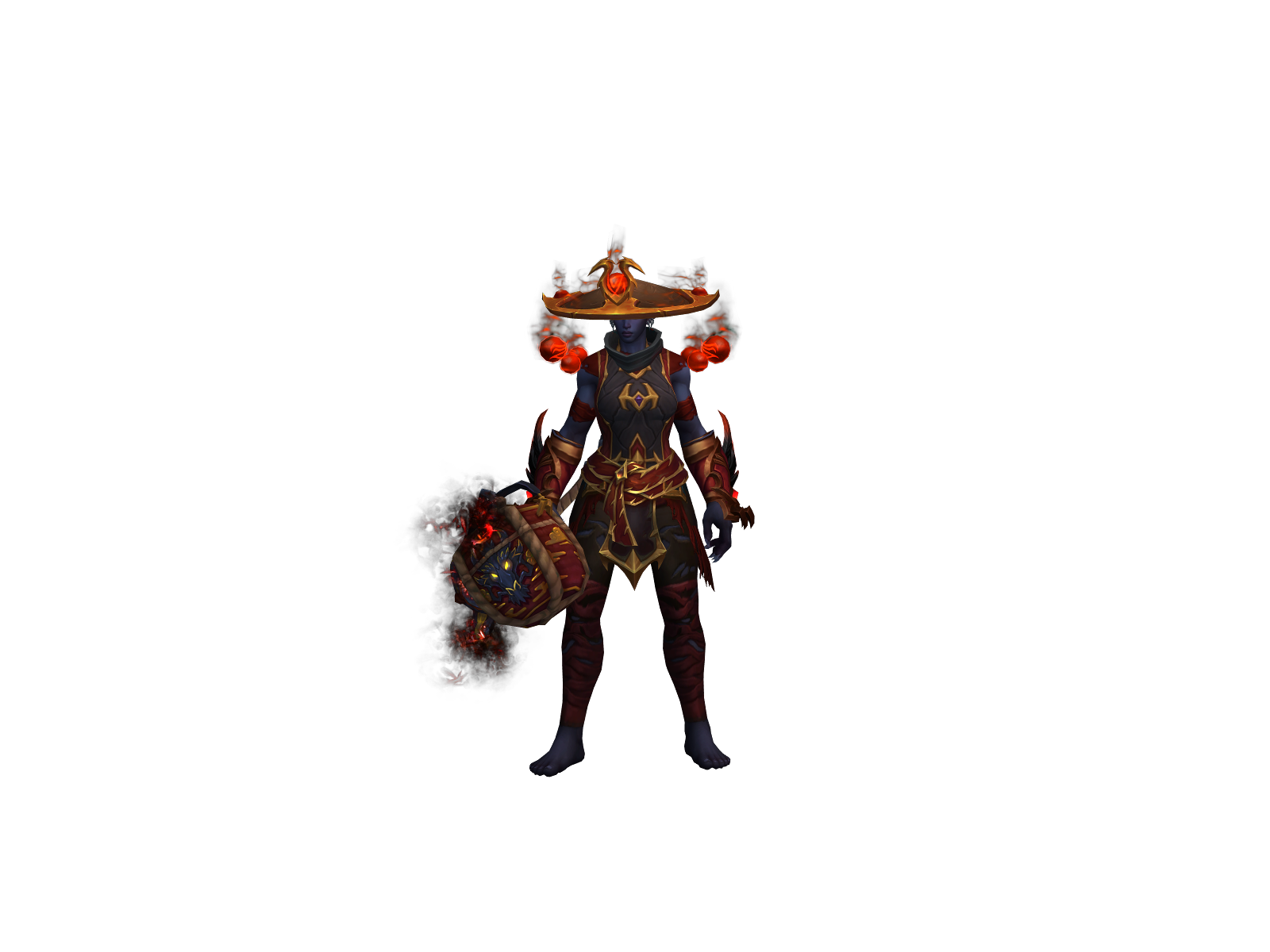 Кинфол 3D character render