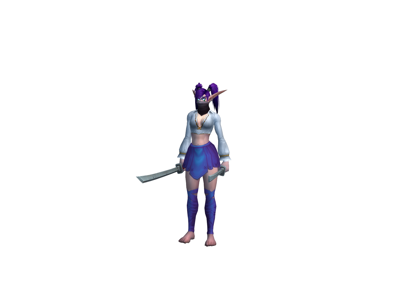 Вротвзявшая 3D character render