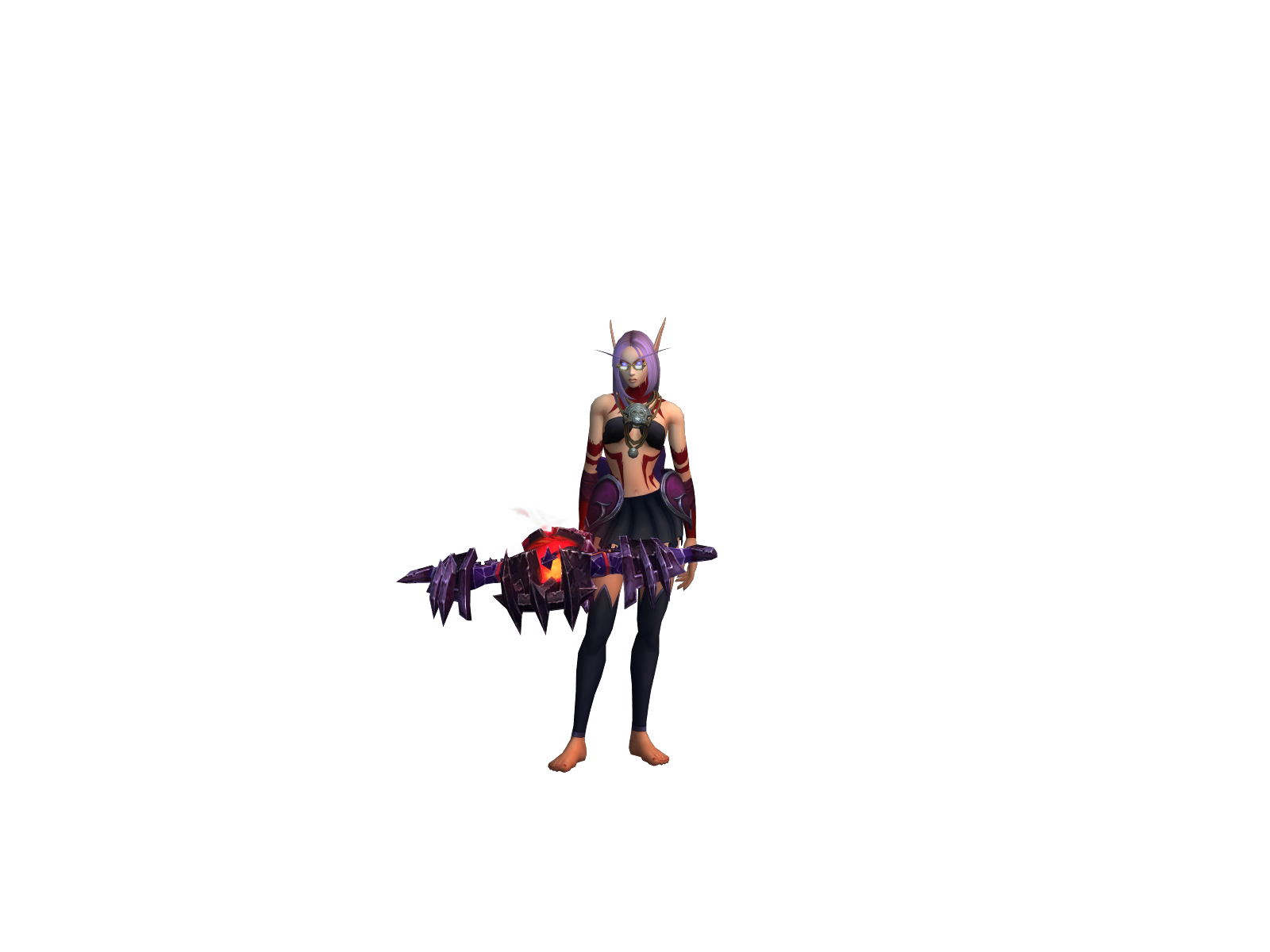 Самучя 3D character render