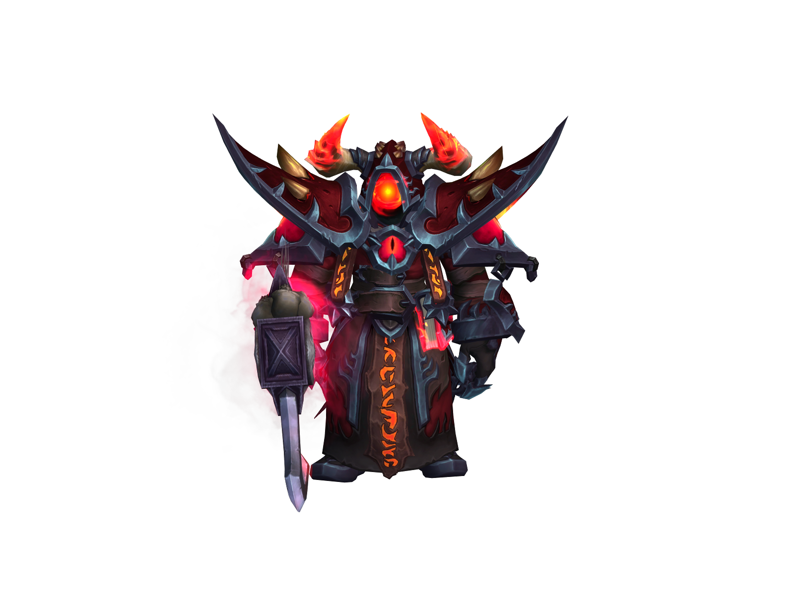 Аэкольд 3D character render