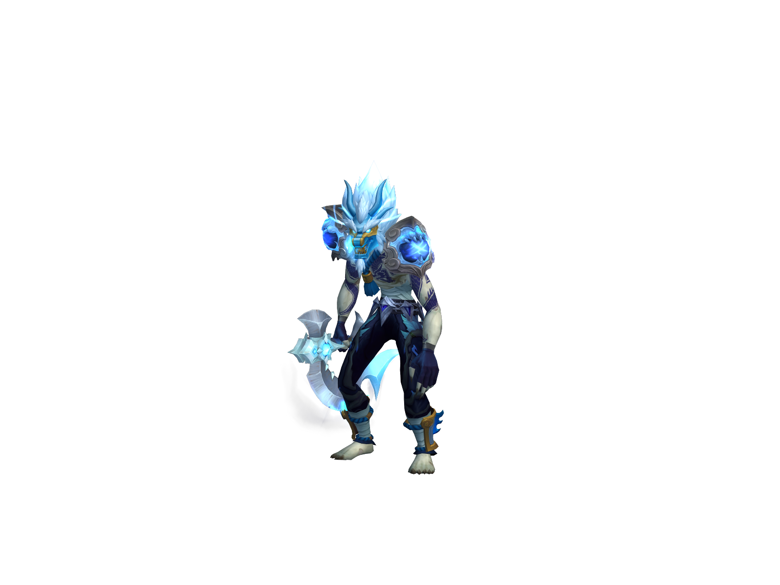 Мощонка 3D character render