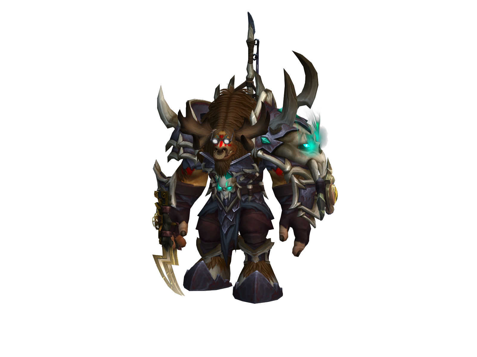 Банкет 3D character render