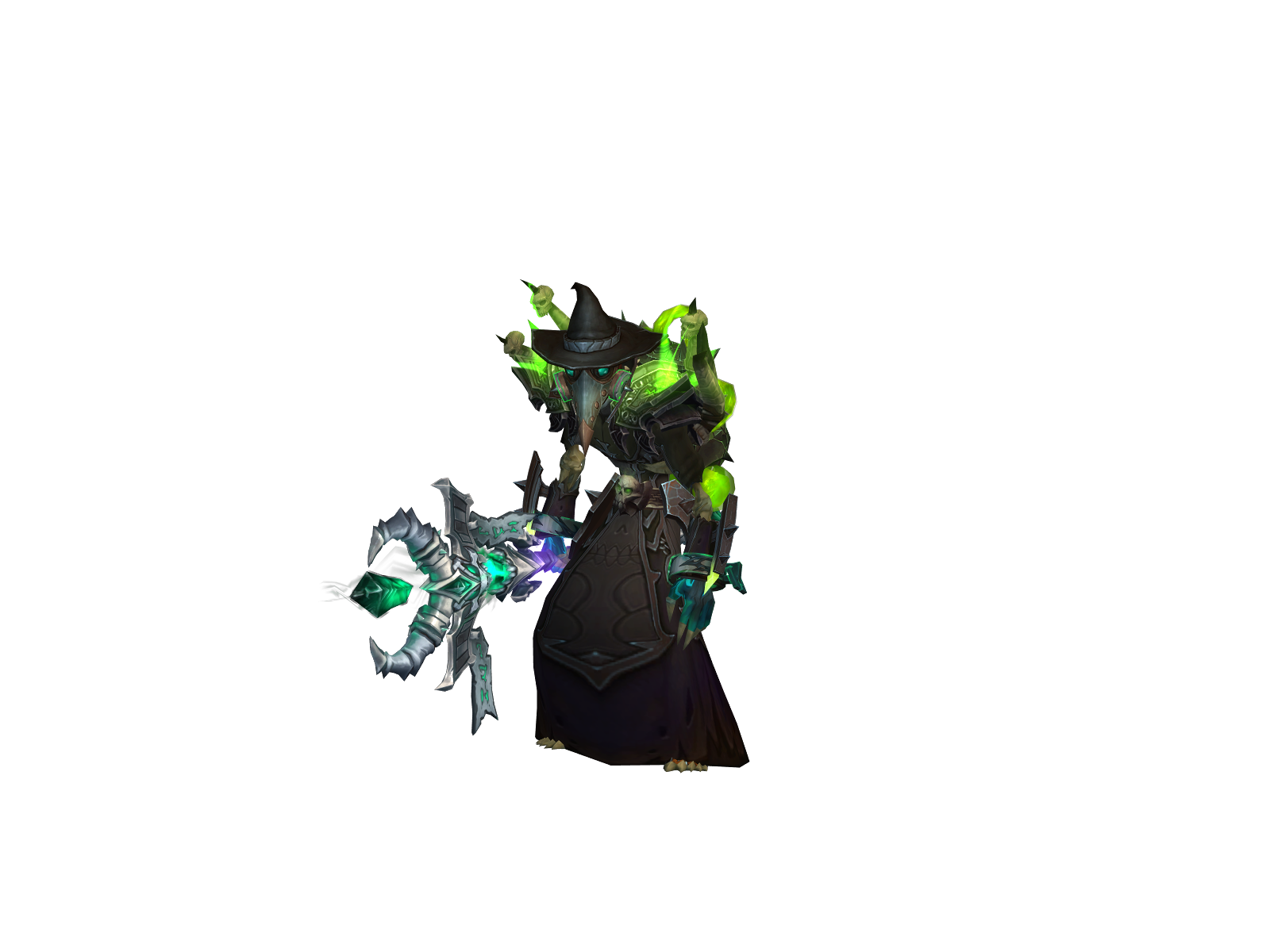 Воррэн 3D character render