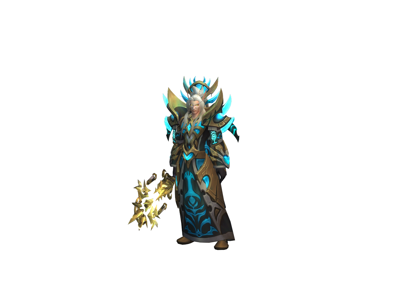 Йену 3D character render